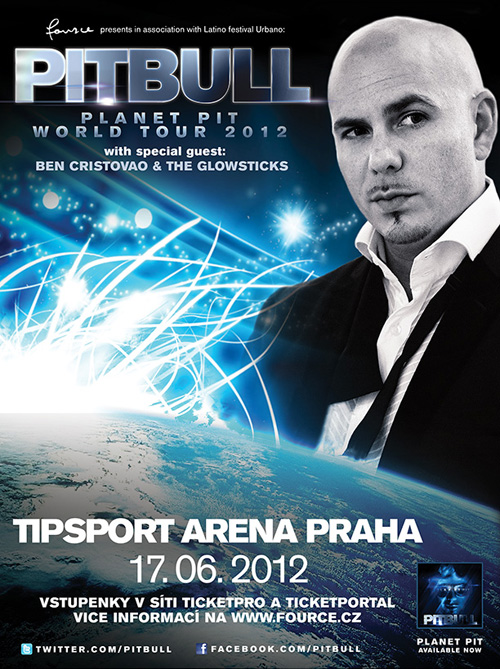 Pitbull (USA/CUB) - Tipsport Arena, Praha