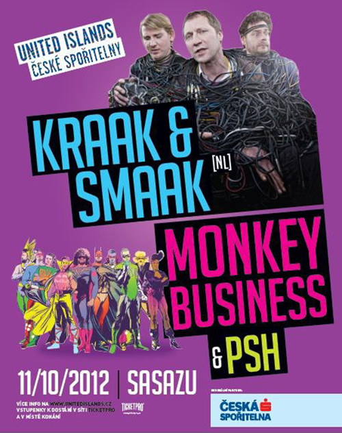 Kraak & Smaak, Monkey Business a PSH - SaSaZu (11.10.2012)