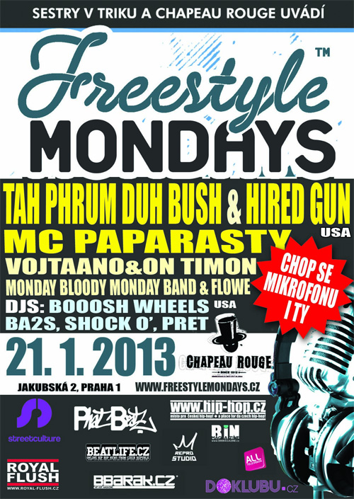 FREESTYLE MONDAYS!