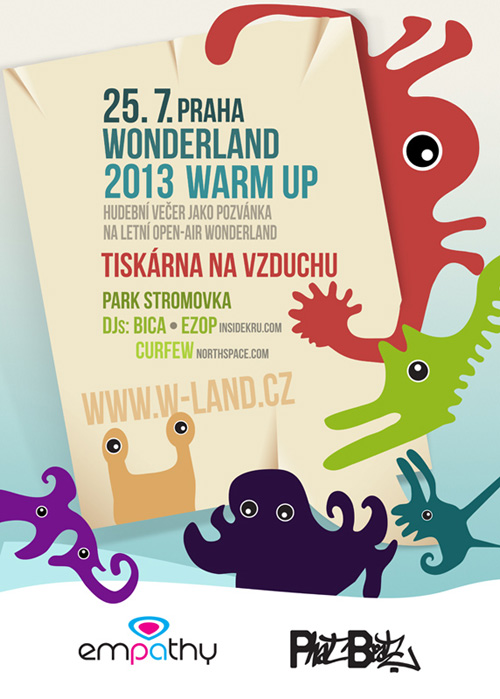 WONDERLAND 2013 - Tiskárna Warmup