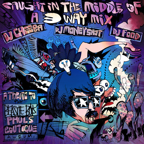 DJ Cheeba / DJ Moneyshot/ DJ Food - Caught In The Middle of A 3-Way Mix (2012)