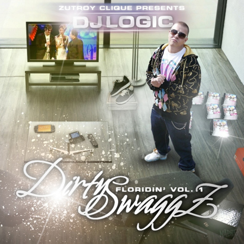 DJ Logic - Dirty Swaggz: Floridin' vol. 1. - booklet - front