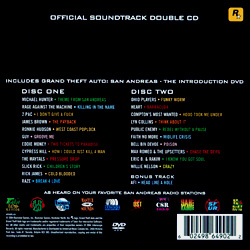 Grand Theft Auto - San Andreas - Soundtrack - back