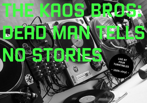 Kaos Bros: Dead man tells no stories - front