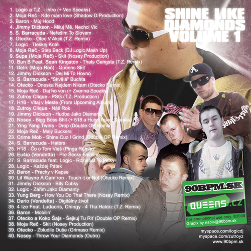 DJ Logic - Shine Like Diamonds - booklet - back