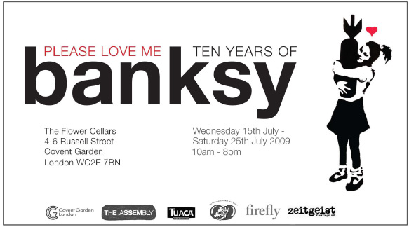 Please Love Me | Ten Years of Banksy