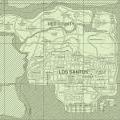 Grand Theft Auto - San Andreas - Mapa Los Santos